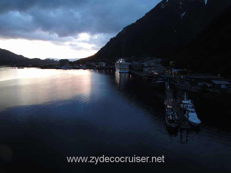 275: Carnival Spirit in Juneau at Dusk