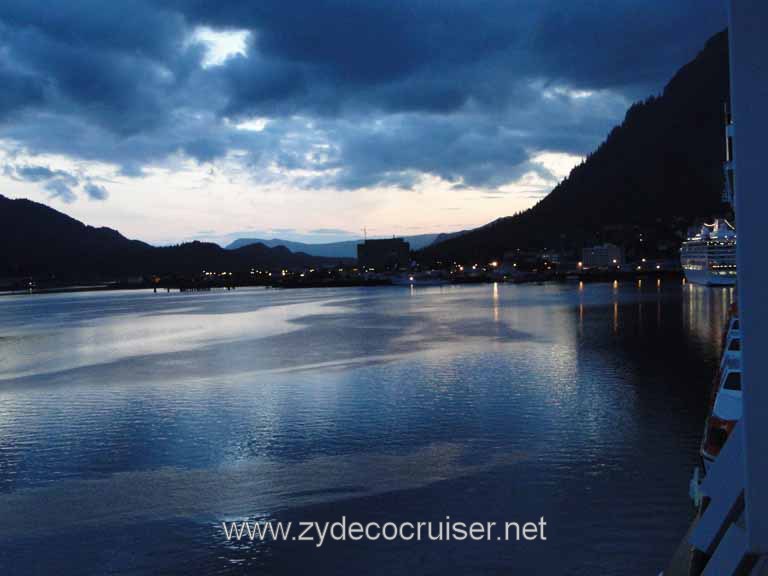 278: Carnival Spirit in Juneau at Dusk