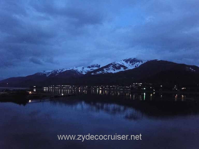 279: Carnival Spirit in Juneau, Alaska at Dusk