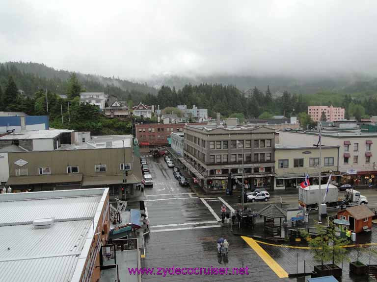 View of Ketchikan from our balcony - Carnival Spirit