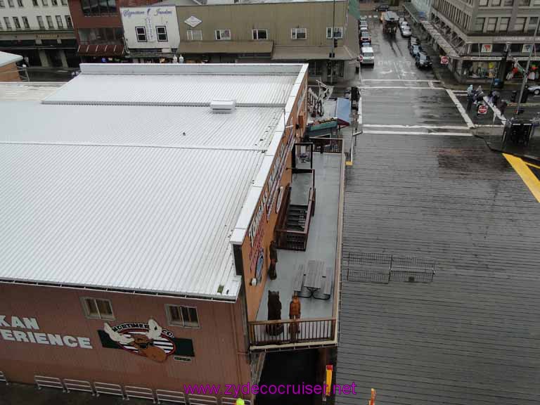 View of Ketchikan from our balcony - Carnival Spirit