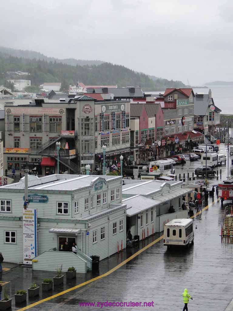 View of Ketchikan from our balcony - Carnival Spirit