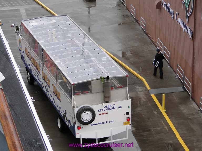 One of the Ketchikan Duck tours