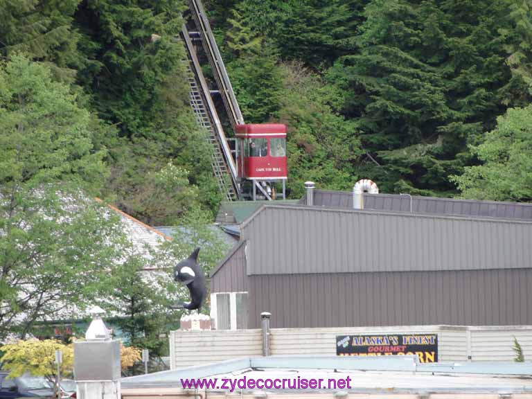 102: Carnival Spirit, Alaska, Ketchikan, Cape Fox Hotel Funicular