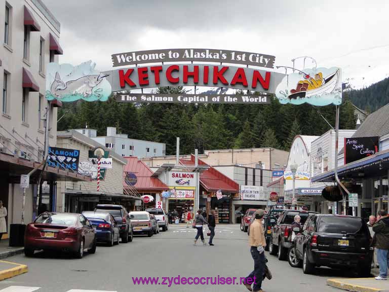 112: Carnival Spirit, Alaska, Ketchikan, Welcome to Alaska's 1st City, Ketchikan, The Salmon Capital of the World