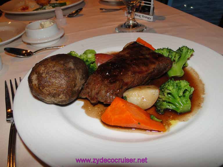 Flat Iron Steak, Carnival Spirit