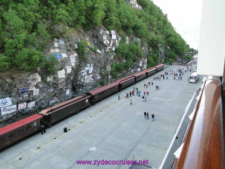 002: Carnival Spirit, Skagway, Alaska - White Pass Railroad