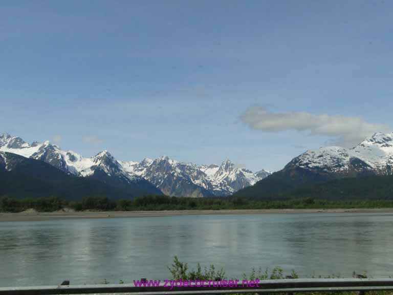 035: Carnival Spirit, Skagway, Alaska - Eagle Preserve Wildlife River Adventure - on bus to jetboats