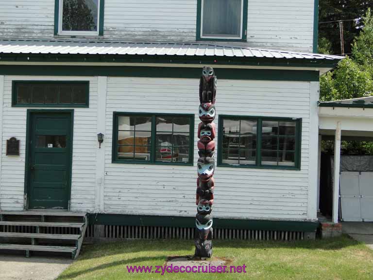 141: Carnival Spirit, Skagway, Alaska - Eagle Preserve Wildlife River Adventure - Totem