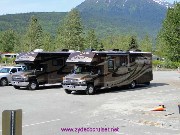 159: Carnival Spirit, Skagway, Alaska - Eagle Preserve Wildlife River Adventure - Back in Skagway - Manabagos