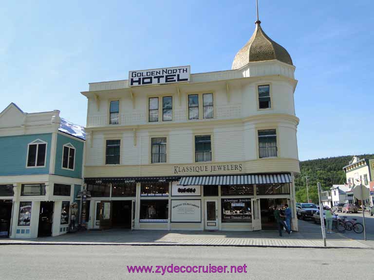 165: Carnival Spirit, Skagway, Alaska - Golden North Hotel