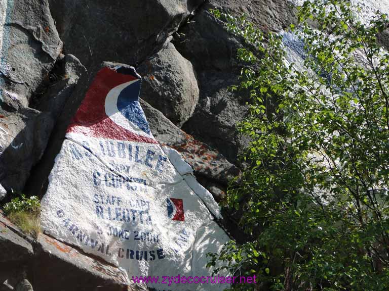 194: Carnival Spirit, Skagway, Alaska - Carnival Jubilee Graffiti