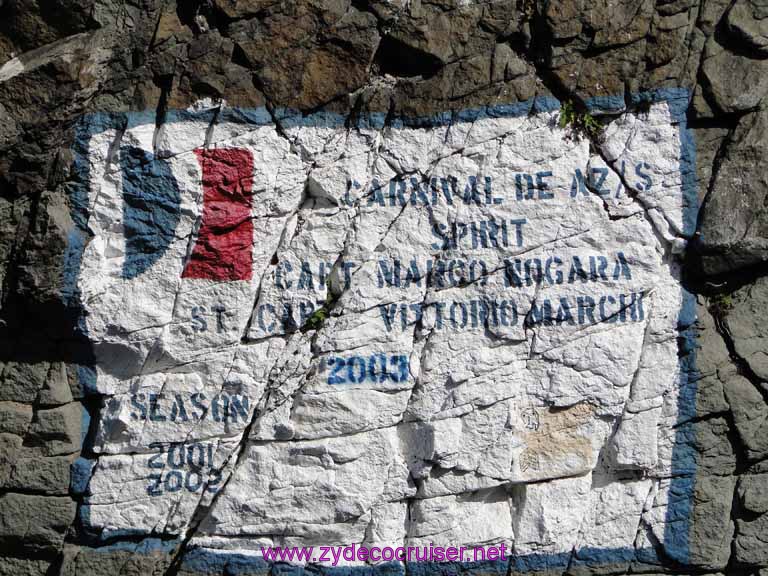 196: Carnival Spirit, Skagway, Alaska - Carnival Spirit Graffiti