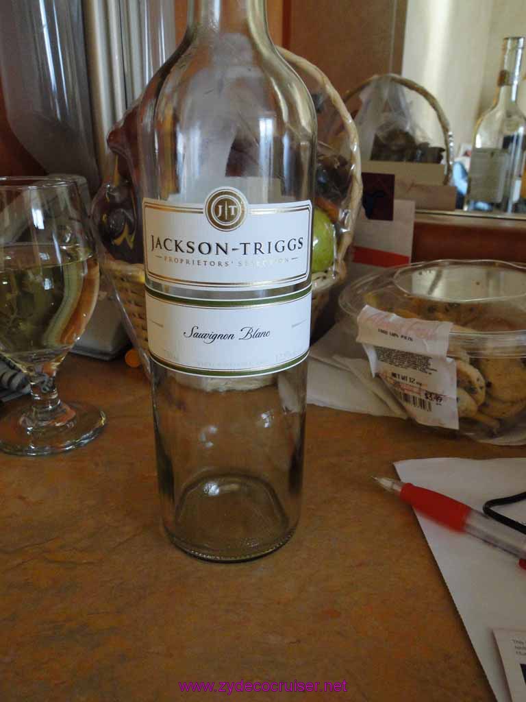 219: Carnival Spirit, Skagway, Alaska - Jackson-Triggs Sauvignon Blanc