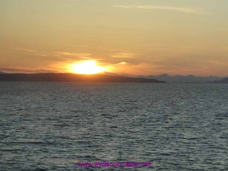 231: Carnival Spirit, Skagway, Alaska - Sunset