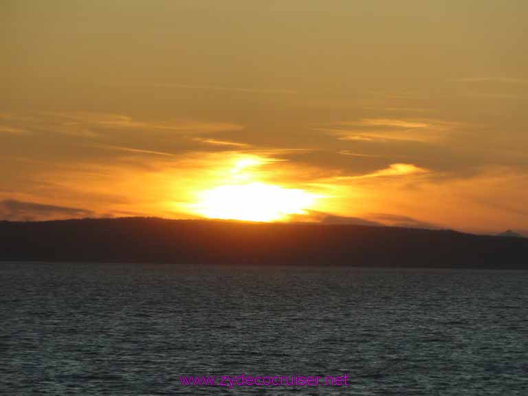 232: Carnival Spirit, Skagway, Alaska - Sunset