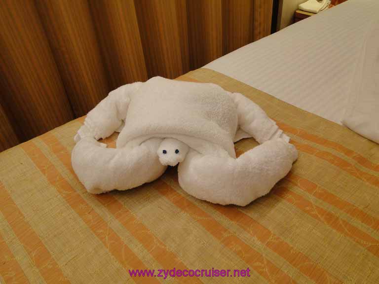 235: Carnival Spirit, Skagway, Alaska - Towel Animal