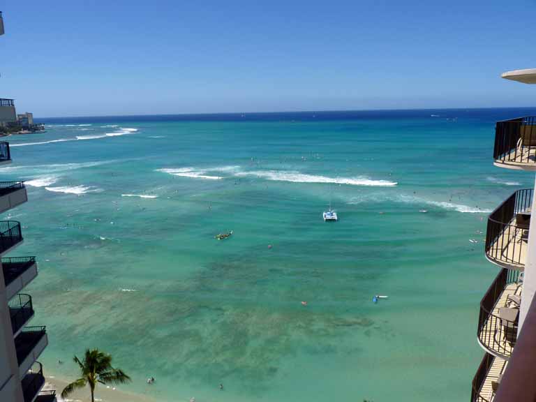 005: Carnival Spirit, Honolulu, Hawaii, Outrigger Waikiki on the Beach, some views on the last day