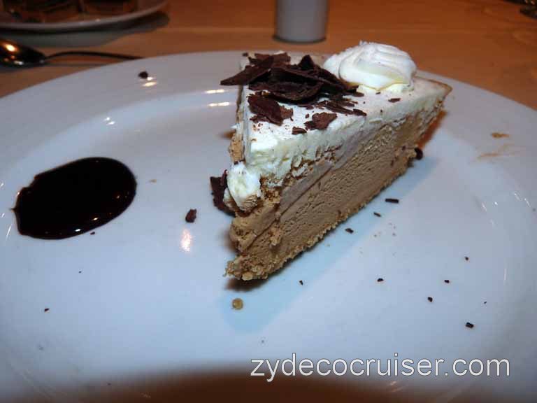 608: Carnival Spirit, Honolulu, Hawaii, Cappuccino Pie