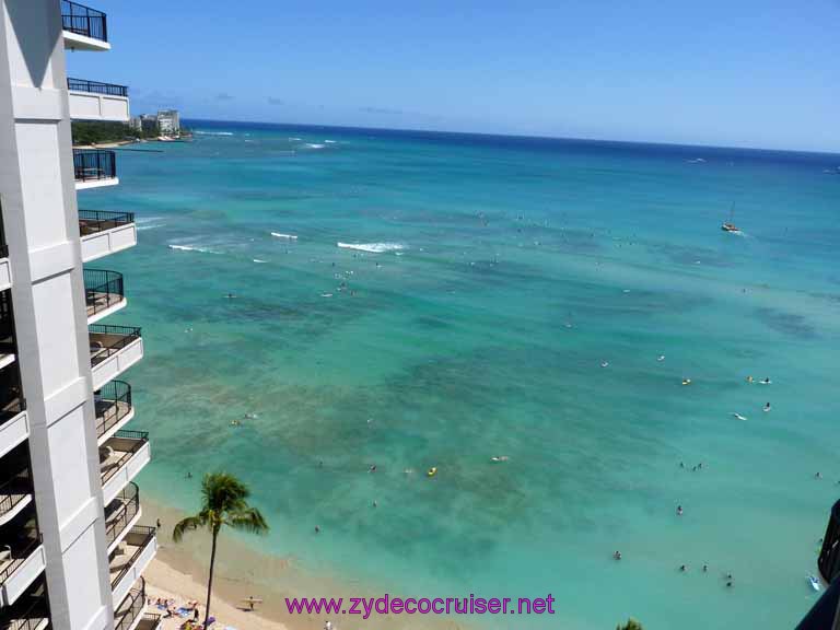 105: Carnival Spirit, Honolulu, Hawaii, Outrigger Waikiki on the Beach