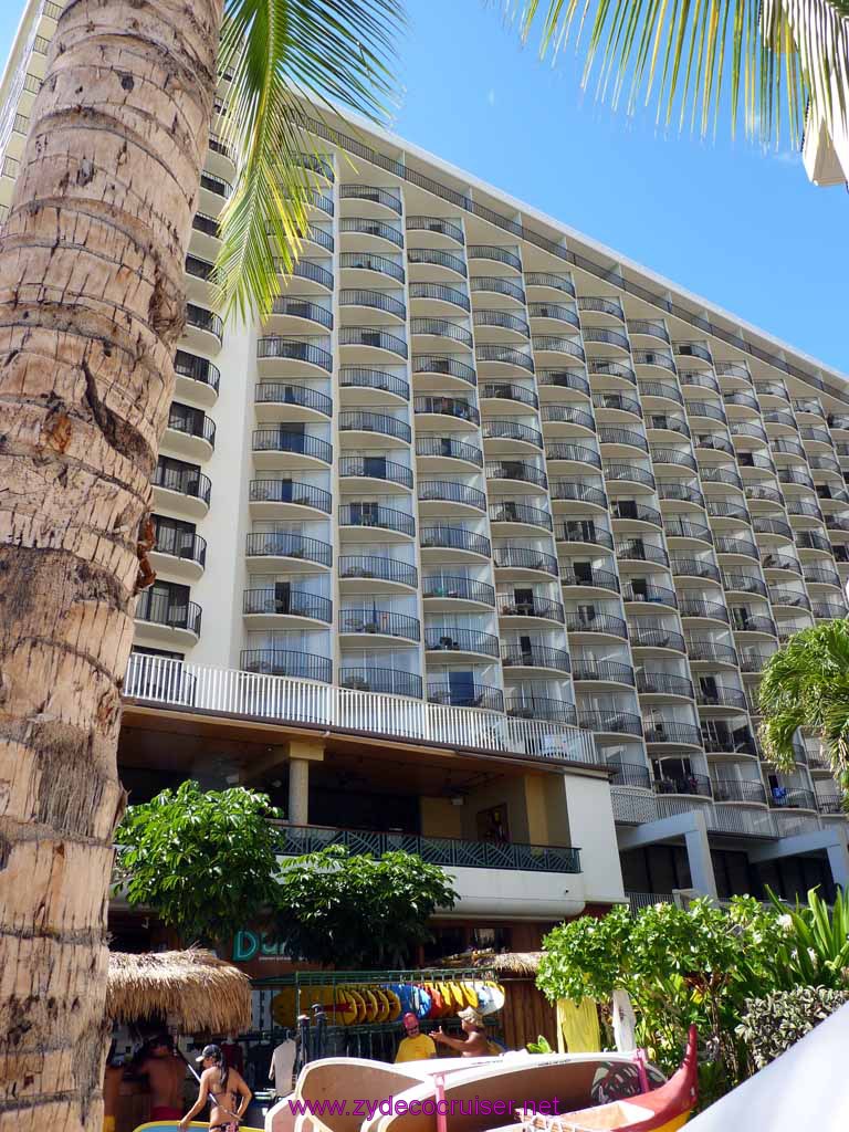 134: Carnival Spirit, Honolulu, Hawaii, Outrigger Waikiki on the Beach