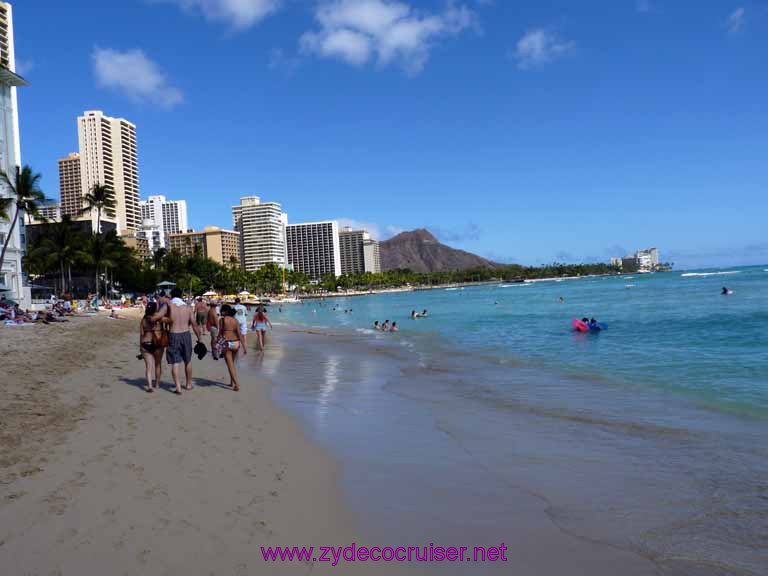 136: Carnival Spirit, Honolulu, Hawaii, Waikiki Beach