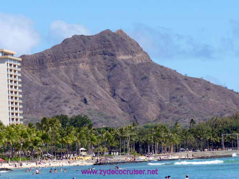 137: Carnival Spirit, Honolulu, Hawaii, Diamond Head