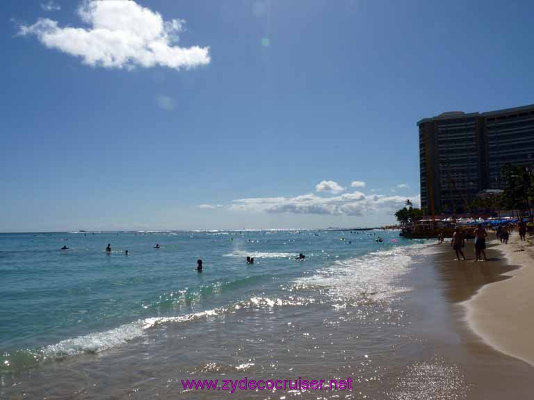 146: Carnival Spirit, Honolulu, Hawaii, Waikiki Beach