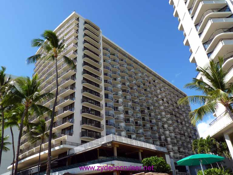 152: Carnival Spirit, Honolulu, Hawaii, Outrigger Waikiki on the Beach