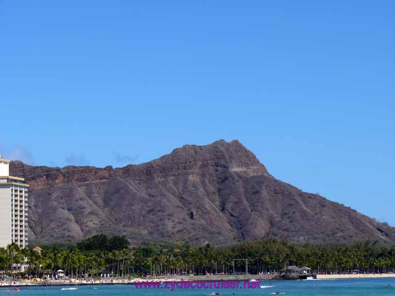 170: Carnival Spirit, Honolulu, Hawaii, Diamond Head