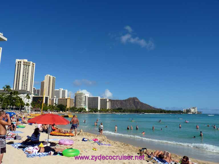 172: Carnival Spirit, Honolulu, Hawaii, Outrigger Waikiki on the Beach