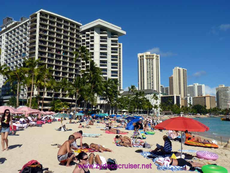 179: Carnival Spirit, Honolulu, Hawaii, Waikiki Beach