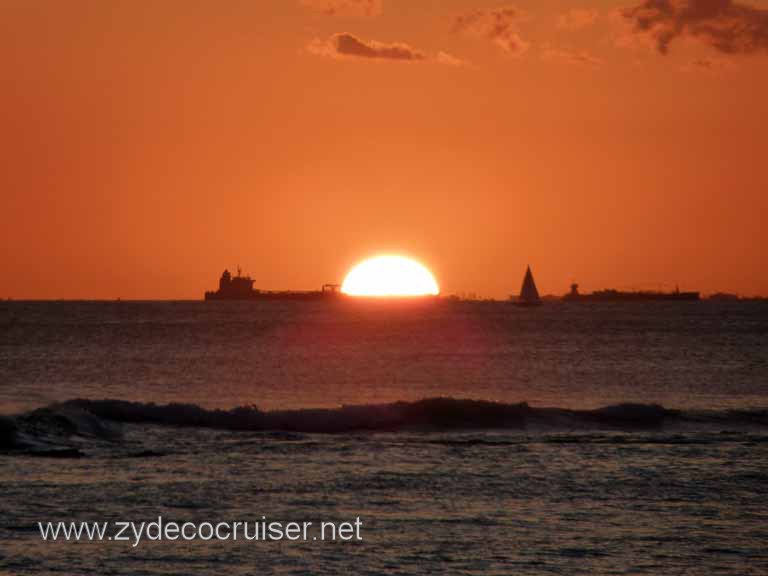 205: Outrigger Canoe Club, Honolulu, Hawaii, Sunset