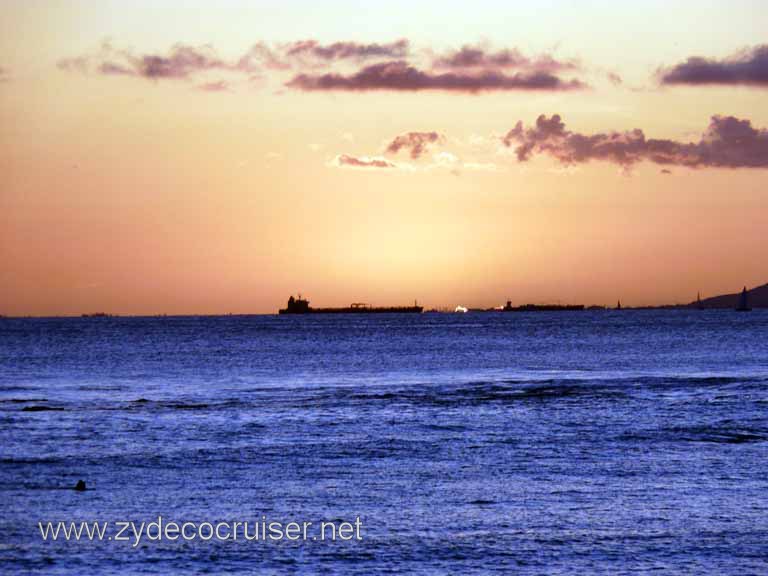 215: Outrigger Canoe Club, Honolulu, Hawaii, Sunset