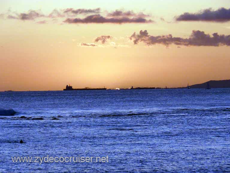 216: Outrigger Canoe Club, Honolulu, Hawaii, Sunset