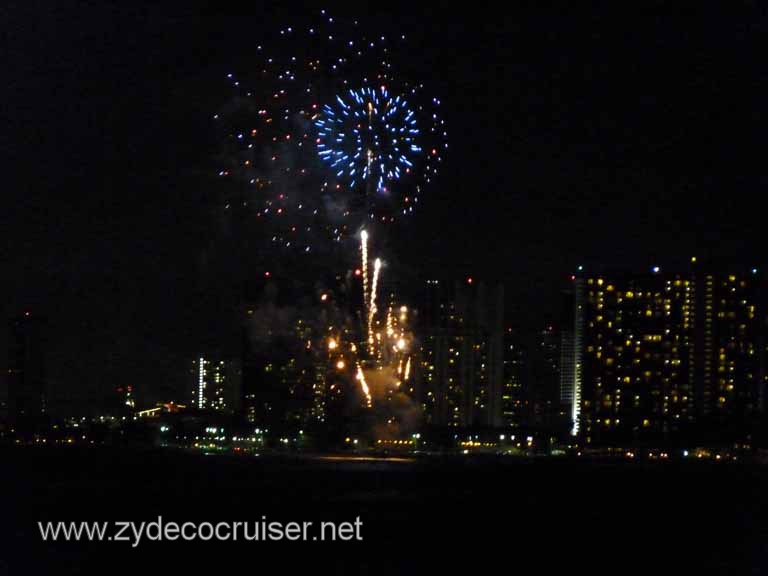 226: Outrigger Canoe Club, Honolulu, Hawaii, Friday Night Waikiki Fireworks