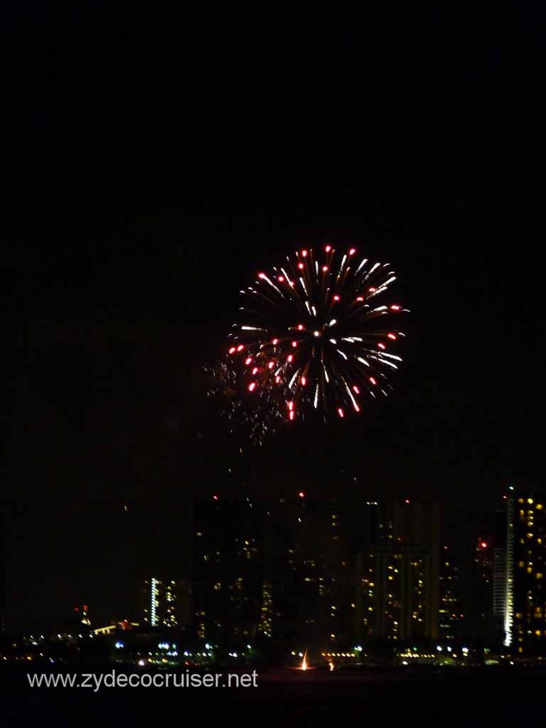 227: Outrigger Canoe Club, Honolulu, Hawaii, Friday Night Waikiki Fireworks