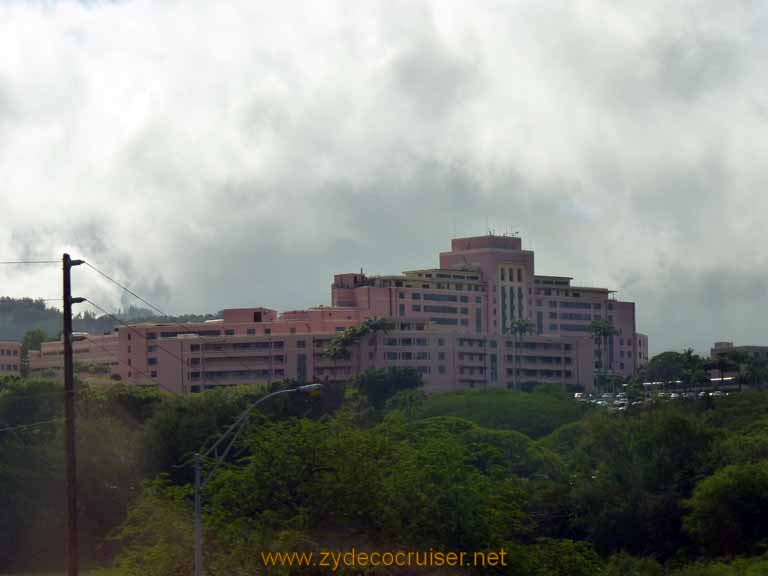 009: Carnival Spirit, Honolulu, Hawaii, Pearl Harbor VIP and Military Bases Tour, Tripler Hospital