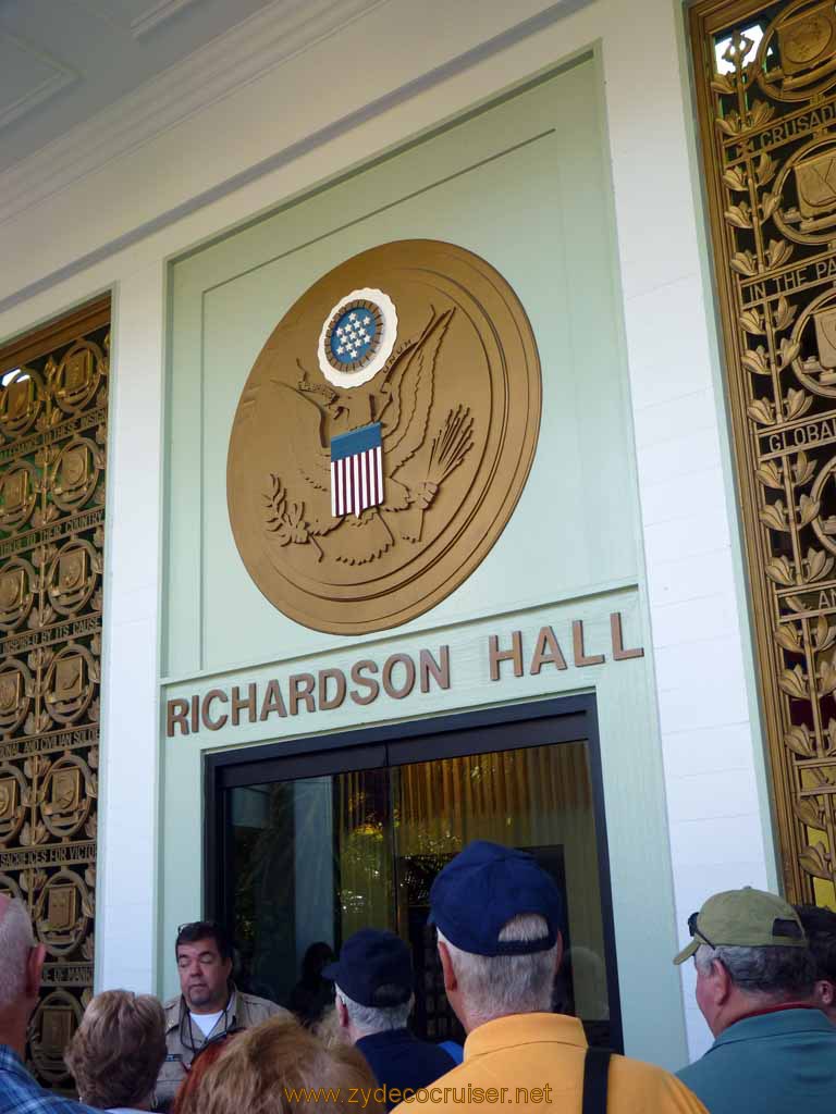 027: Carnival Spirit, Honolulu, Hawaii, Pearl Harbor VIP and Military Bases Tour, Fort Shafter, Richardson Hall, 