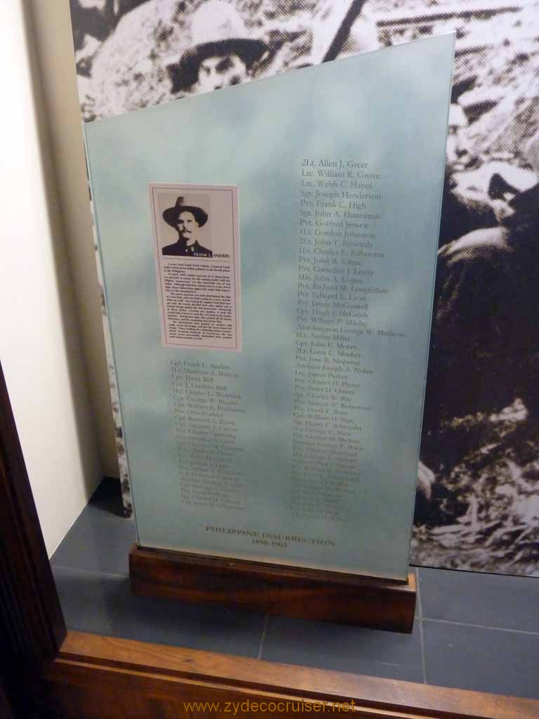 045: Carnival Spirit, Honolulu, Hawaii, Pearl Harbor VIP and Military Bases Tour, Fort Shafter, Richardson Hall, Frank L. Anders, 