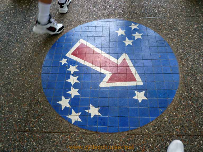 063: Carnival Spirit, Honolulu, Hawaii, Pearl Harbor VIP and Military Bases Tour, Fort Shafter, Richardson Hall, Unit Insignia, United States Army, Pacific