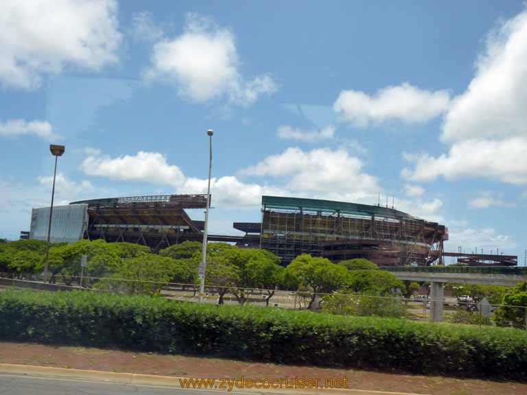 197: Carnival Spirit, Honolulu, Hawaii, Pearl Harbor VIP and Military Bases Tour, Aloha Stadium