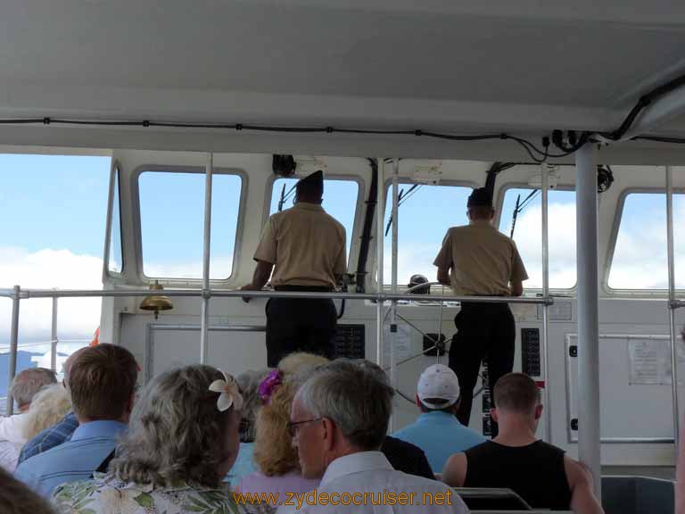 217: Carnival Spirit, Honolulu, Hawaii, Pearl Harbor VIP and Military Bases Tour, Pearl Harbor, shuttle to USS Arizona Memorial