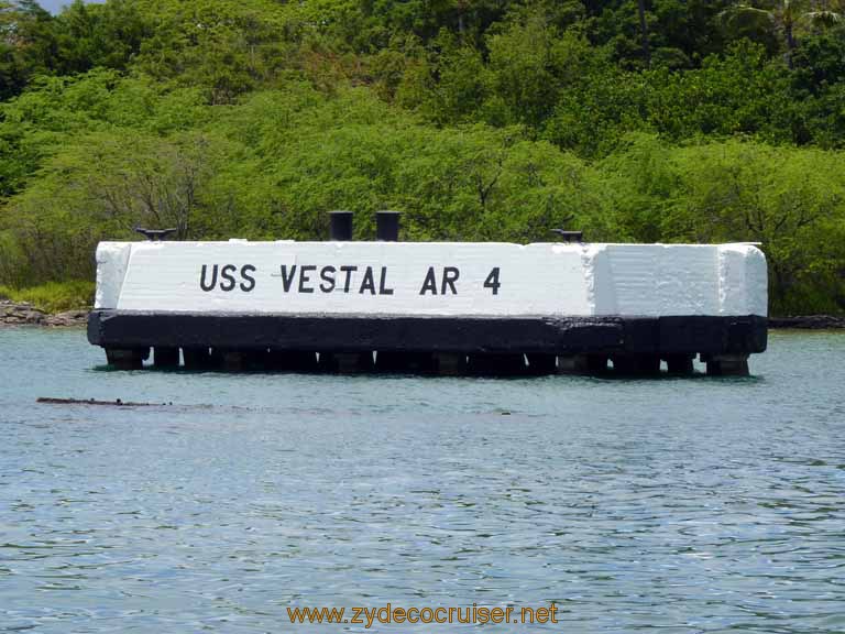 219: Carnival Spirit, Honolulu, Hawaii, Pearl Harbor VIP and Military Bases Tour, Pearl Harbor, USS Vestal AR 4