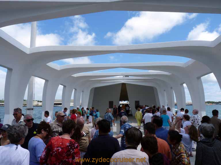 251: Carnival Spirit, Honolulu, Hawaii, Pearl Harbor VIP and Military Bases Tour, Pearl Harbor, Arizona Memorial, 