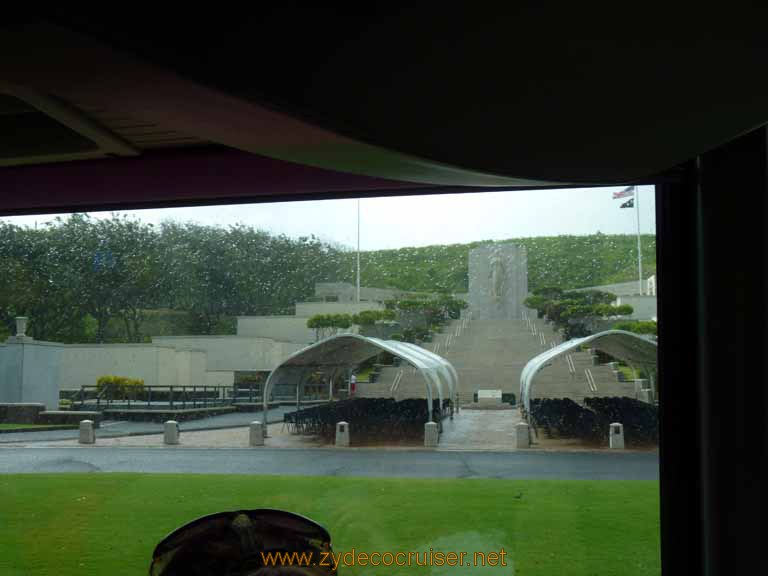 376: Carnival Spirit, Honolulu, Hawaii, Pearl Harbor VIP and Military Bases Tour, National Memorial Cemetery of the Pacific, Punchbowl,