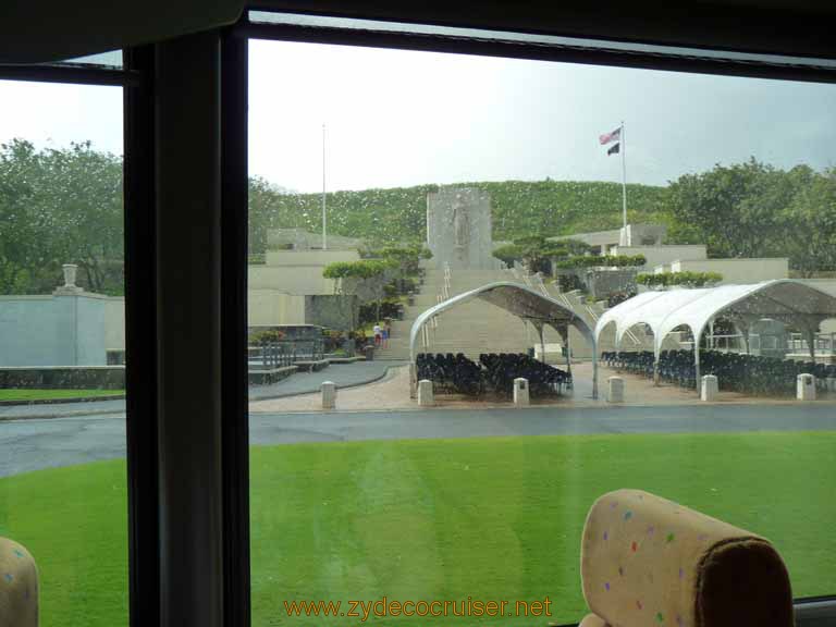 378: Carnival Spirit, Honolulu, Hawaii, Pearl Harbor VIP and Military Bases Tour, National Memorial Cemetery of the Pacific, Punchbowl,