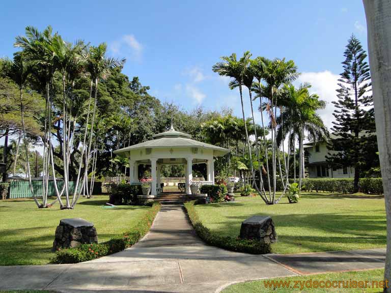 471: Carnival Spirit, Honolulu, Hawaii, Pearl Harbor VIP and Military Bases Tour, Fort Shafter, Gazebo, 