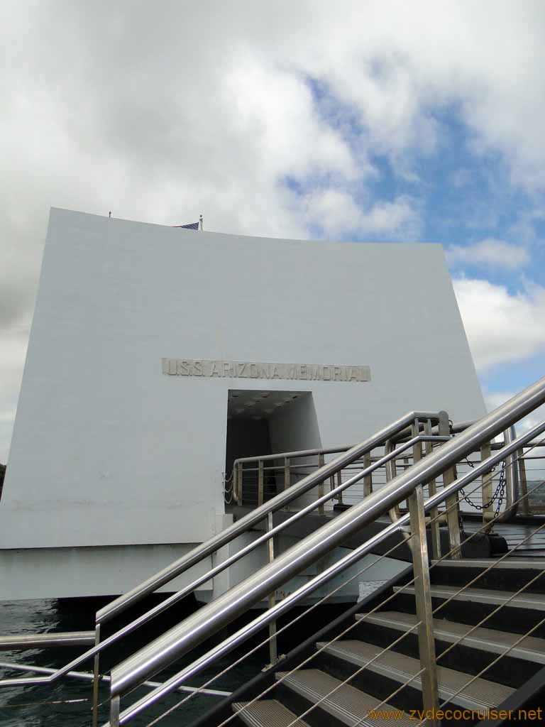 546: Carnival Spirit, Honolulu, Hawaii, Pearl Harbor VIP and Military Bases Tour, Pearl Harbor, U.S.S. Arizona Memorial