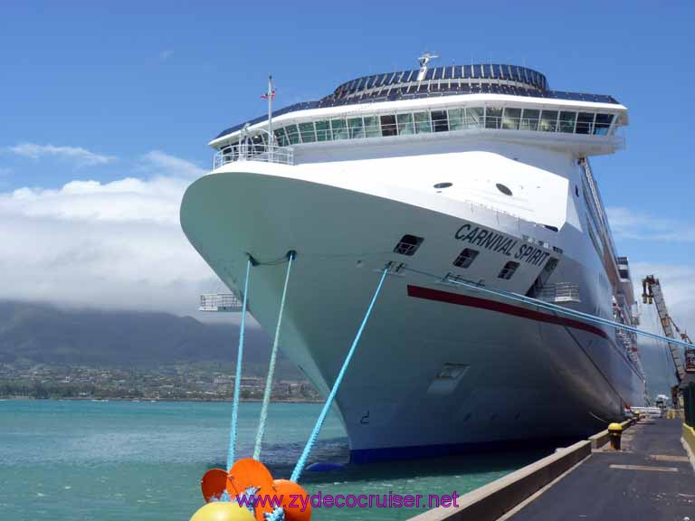 030: Carnival Spirit, Kahului, Maui, 